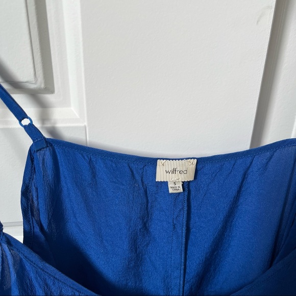 Wilfred Blue Mini Slip Dress - Picture 6 of 6